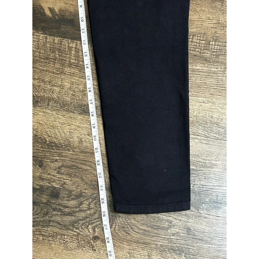 Pacsun‎ Ultra High Rise Slim Ripped Distressed Black Jeans Women's Size 25
